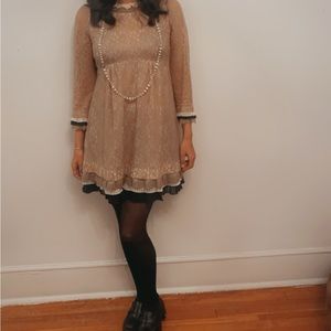 Hello Upper East Siders! The rare Gold Dita Marc Jacobs dress ASO on Blair